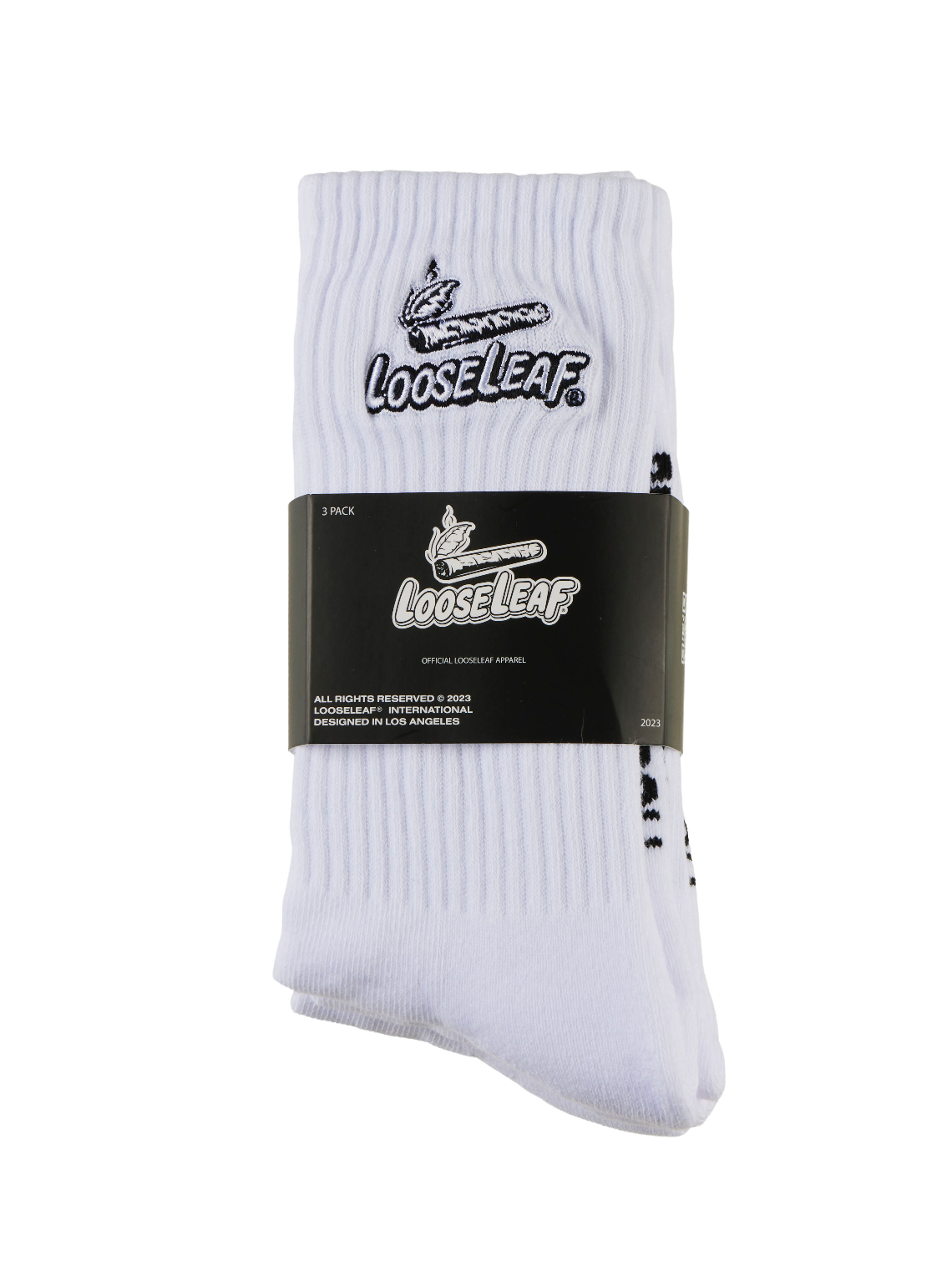 LooseLeaf Crew Socks - 3 Pack