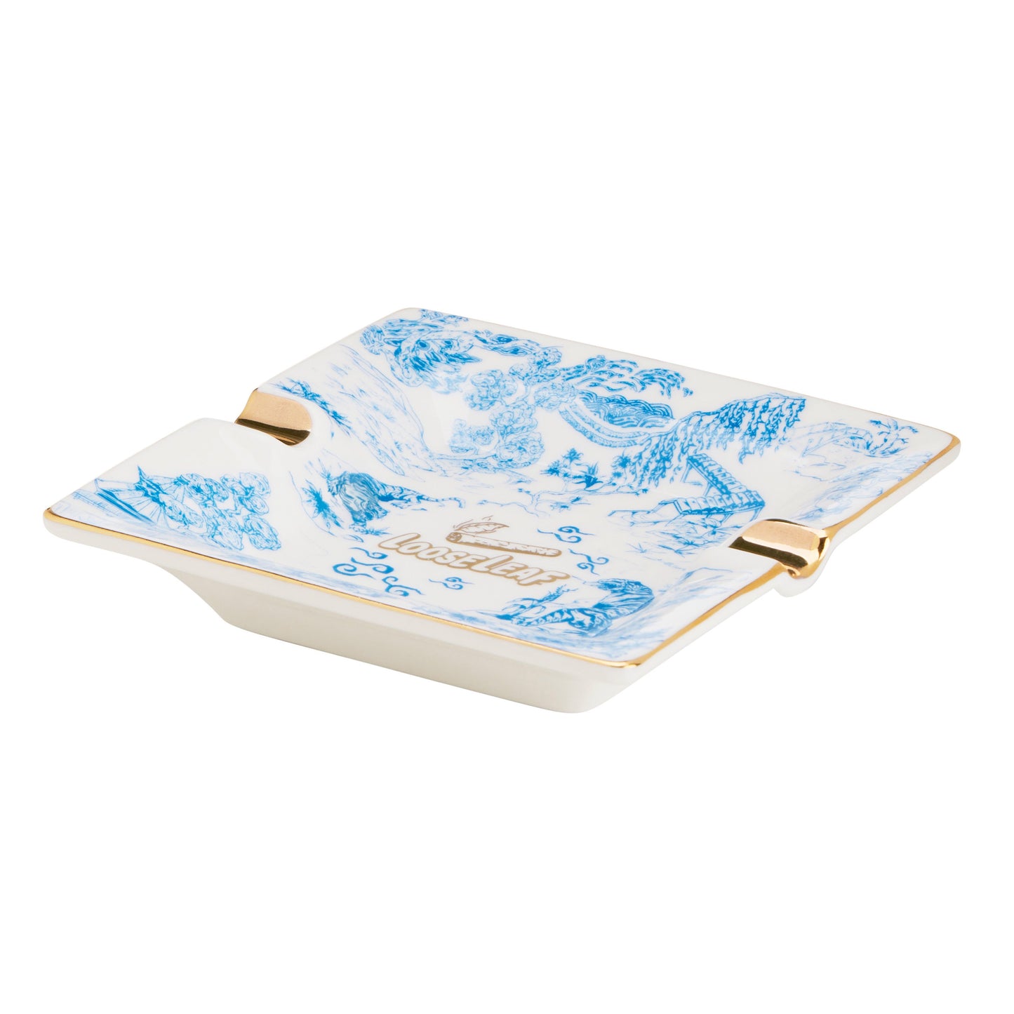 Porcelain LooseLeaf Ashtray